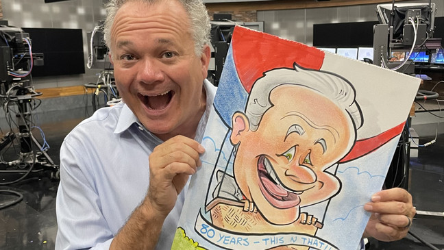 My live drawing with James